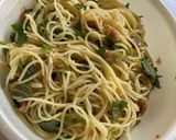 お昼に⑥大葉と梅のさっぱり冷製パスタ作り方3写真