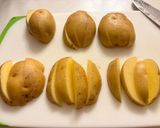 皮付き厚めフライドポテト作り方1写真