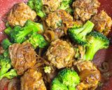 豚肉団子のケチャップ炒め♪作り方5写真
