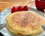 苺とチョコクリームの贅沢❤︎パンケーキ作り方6写真