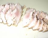 蒸し鶏胸肉 オイスター辣油だれ（元祖）作り方5写真