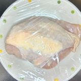15分蒸しよだれ鶏★旨辛柔らか！中華味の鶏むね肉作り方2写真