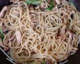 ヨウサマの減塩千斗入ル風ホタテパスタ作り方4写真
