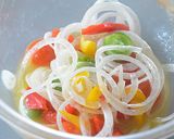サラダチキンとカラフル野菜のマリネ♪作り方4写真