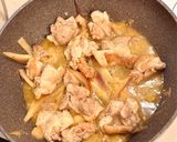 鶏と茗荷の檸檬煮作り方8写真