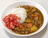 トッピングで美味しいトマトカレー作り方2写真