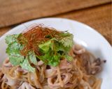 ワンパンで！ヤリイカのペペロンチーノ作り方5写真