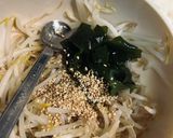 もやしとわかめのナムル(レンジで簡単！)作り方1写真