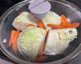 夏の夕飯の副菜♡キャベツと人参白だし蒸し作り方2写真