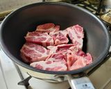 低温調理で放置する豚肩ロース肉の角煮作り方3写真