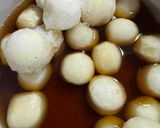 冷凍里芋でねっとり甘い煮っ転がし作り方2写真