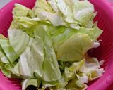 ほっこり♪春キャベツと根菜のお味噌汁作り方1写真