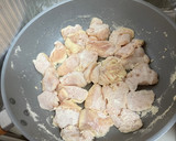鶏むね肉とれんこんのゴマドレ炒め作り方4写真