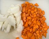 USA在住#豚肉と人参と玉葱の炊込ご飯作り方2写真