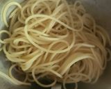 北欧ブルーベリーとクリチのパスタ♪ランチ作り方1写真