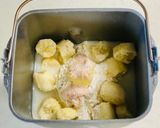 チョコバナナ食パン🍞作り方2写真