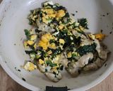 ふんわり卵と豚バラほうれん草の中華炒め作り方4写真