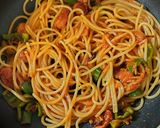 なめ茸ナポリタン作り方8写真