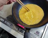 豚バラ肉のニラ玉もやしあんかけ作り方2写真