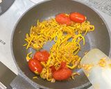 黄ズッキーニヌードルのツナカレー炒め作り方5写真