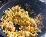 簡単！ピリ辛！食べるラー油炒飯作り方6写真