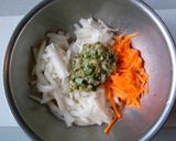 お箸が止まらない！ねぎ塩大根サラダ作り方5写真