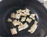 ワンパン☆豚バラのバターしょうゆパスタ作り方1写真