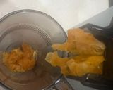 スロージューサーで新鮮🍊みかんジュース作り方2写真
