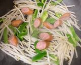 ウインナーともやしとピーマンの炒め物♪作り方1写真