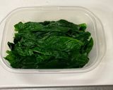 ほうれん草、茎と葉と分けて保存作り方6写真
