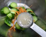 ちょっとの人参【副菜5分】きゅうり人参塩昆布和え作り方2写真