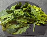 香り豊かなほうれん草の酒粕味噌炒め作り方3写真