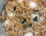 カブとなめこの味噌汁作り方9写真