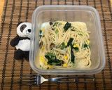 【牛乳でクリームパスタ】電子レンジ調理作り方5写真