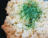 めんつゆチャーハンのたまごとろろかけ作り方1写真