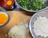 ほうれん草とフェタチーズのパイ包み焼き作り方3写真