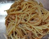 自家製トマトなめ茸のパスタ作り方10写真