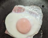 簡単★ベーコンエッグ作り方3写真