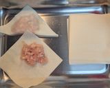 海老と鶏ひき肉のシンプル揚げワンタン作り方5写真