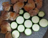鶏肉とズッキーニの和風レモンバターソテー作り方4写真