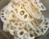 レンコンと豚肉の炒め物♪作り方1写真