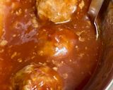 レンジで肉だんごの甘酢あんかけ♪作り方8写真