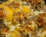 市販のかき揚げで天とじ丼作り方4写真