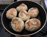 【主菜】揚げずに！油揚げのメンチカツ風作り方5写真