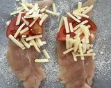 ささみのトマトチーズ挟み焼き作り方3写真