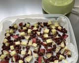 レンチン　抹茶ミルクゼリー作り方4写真