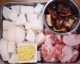 ご飯が進む🍚鶏大根の味しみしみ中華煮🤭💕作り方1写真