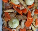 鶏肉と根菜のオーブン焼き作り方4写真