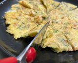 米粉でパリふわ！余り野菜でも極旨チヂミ作り方4写真