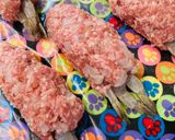 これはエビフライを名乗るメンチカツです。作り方8写真